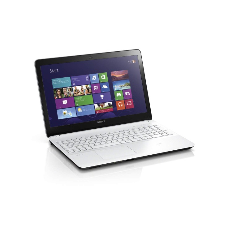 Sony VAIO Fit E 15 Core i3 4GB 750GB Windows 8 Laptop in White 