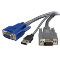 SVUSBVGA6 6 ft USBVGA KVM Cable for SV441DUSBI