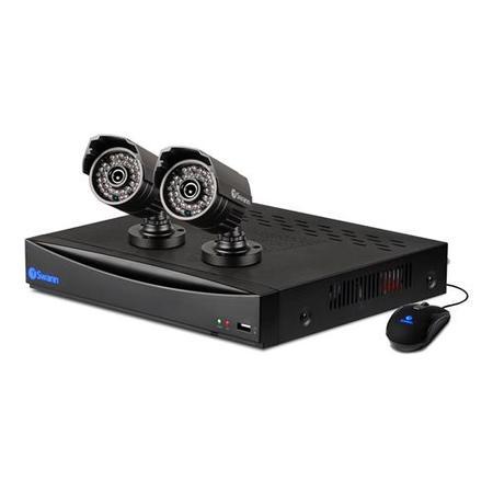 Swann DVR4-1260 4 Channel D1 Digital Video Recorder with 2 x 540TVL Cameras & 500GB Hard Drive