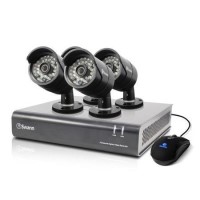 Box Open Swann DVR4-4400 4 Channel HD 720p Digital Video Recorder with 4 x PRO-A850 720p Cameras & 1TB Hard Drive
