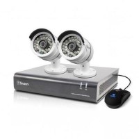 Box Opened A1 Swann DVR4-4600 - 4 Channel CCTV HD 1080p Digital Video Recorder & 2 x PRO-A855 Cameras & 1TB Hard Drive
