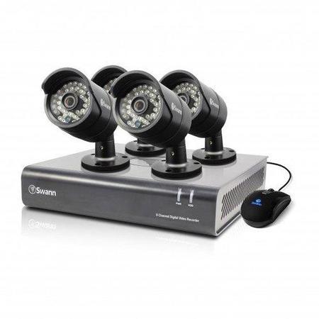 Swann DVR8-4400 - 8 Channel CCTV Security System720p Digital Video Recorder & 4 x PRO-A850 Cameras 1TB Hard Drive