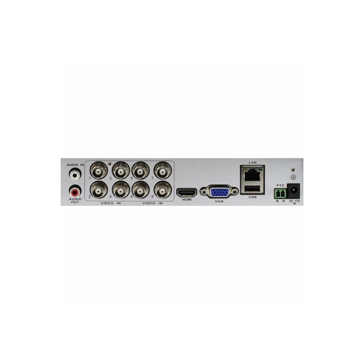 Swann CCTV System - 8 Channel 1080p HD DVR with 8 x 1080p HD Black Cameras & 1TB HDD