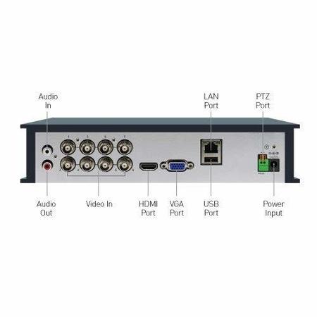 Swann CCTV System - 8 Channel 1080p DVR with 8 x 1080p Thermal Sensing Cameras & 1TB HDD - works with Google Assistant 