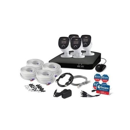 Swann Enforcer 4 Camera 1080p HD DVR CCTV Security System with 1TB HDD