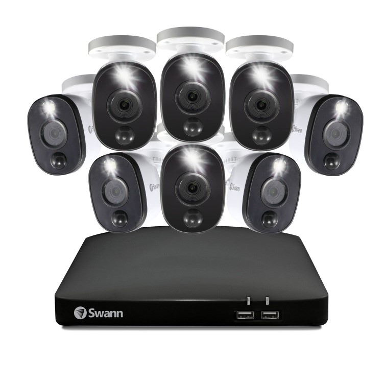 Swann 8 Camera 1080p HD DVR CCTV System with 1TB HDD