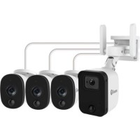 Box Opened Swann 4 Camera 1080p Full HD WiFi Security System 
