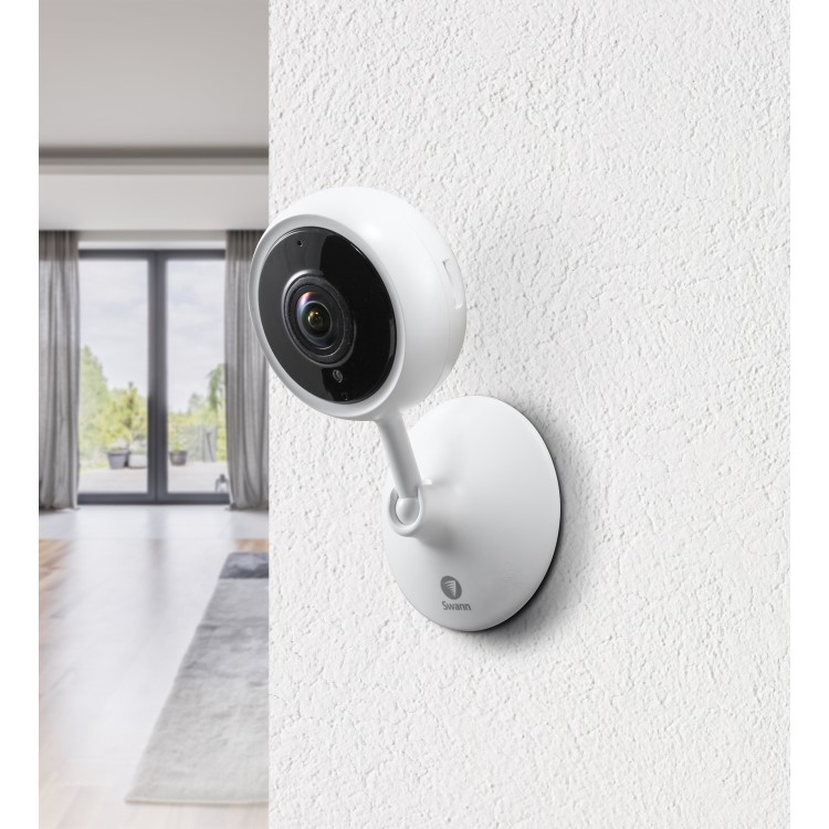 Swann 1080p HD Auto Tracking 180° IP Indoor Camera with 32GB SD Card