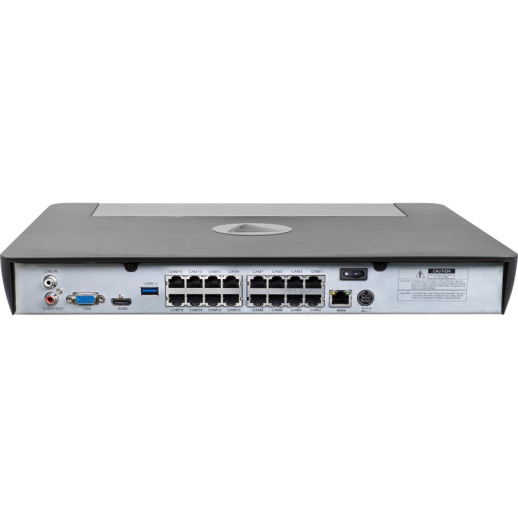 Swann 12 Camera 5MP Super HD NVR CCTV System with 2TB HDD