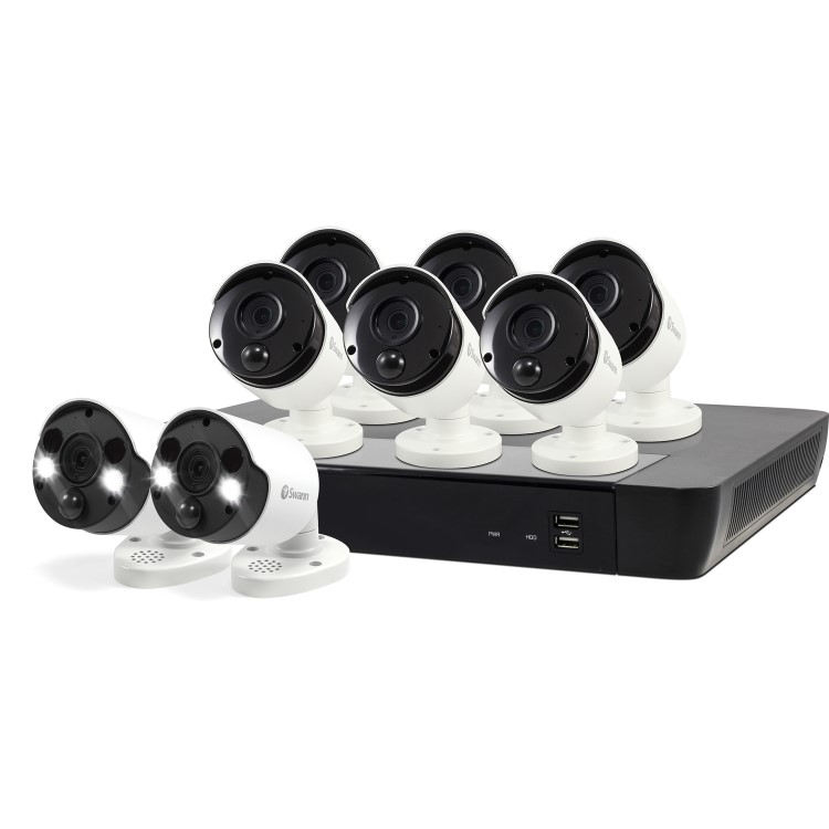 Swann 8 Camera 4K Ultra HD NVR CCTV System with 2TB HDD
