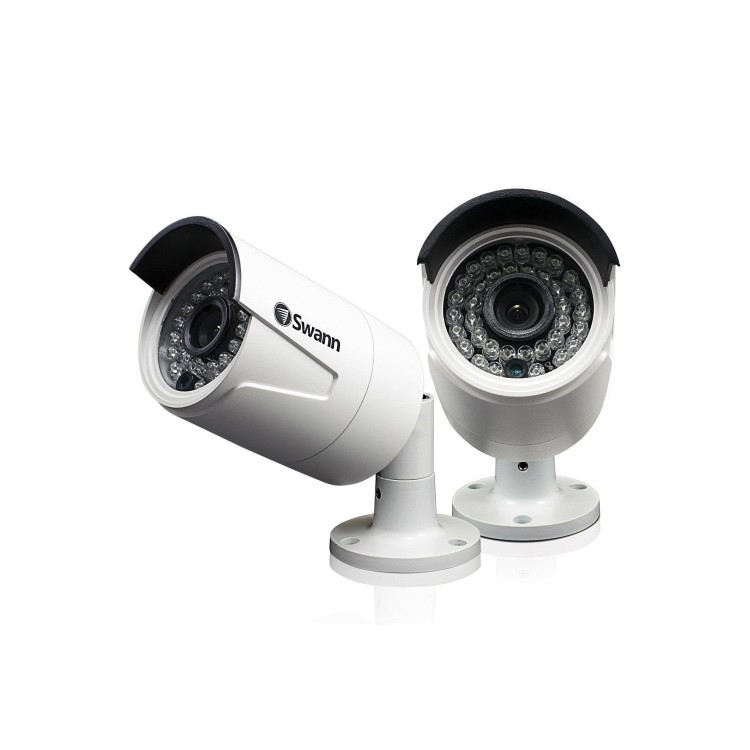 Box Open Swann NVR4-7285 4 Channel 1080p Network Video Recorder with 1TB Hard Drive & 2 x NHD-810 1080p Cameras