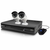 Swann CCTV System - 4 Channel 4MP NVR with 2 x 4MP Super HD Cameras & 1TB HDD