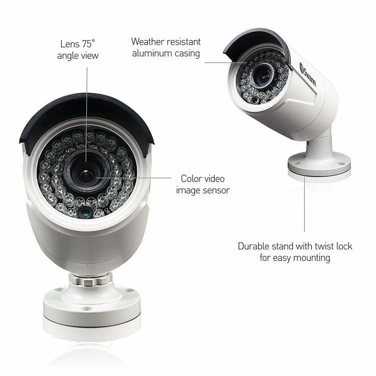 Swann CCTV System - 4 Channel 4MP NVR with 2 x 4MP Super HD Cameras & 1TB HDD