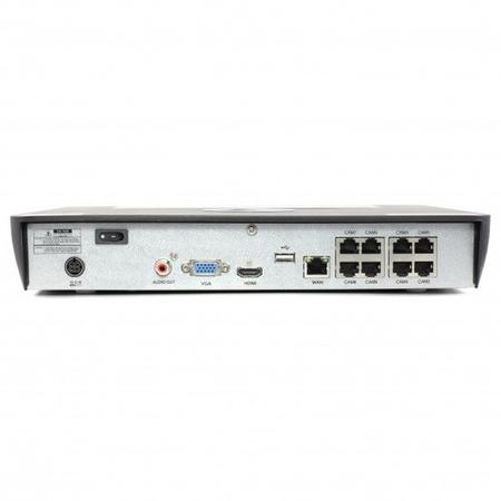 Swann CCTV System - 8 Channel 5MP NVR with 8 x 5MP Super HD Thermal Sensing Cameras & 2TB HDD