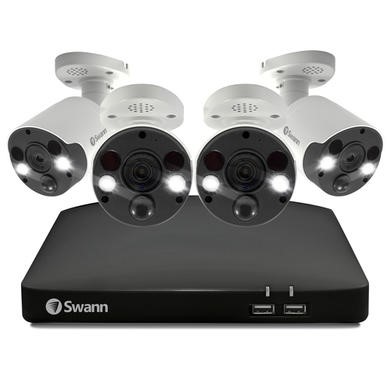 Swann 4 Camera 4K Ultra HD NVR CCTV Security System with 2TB HDD - 8 Channel