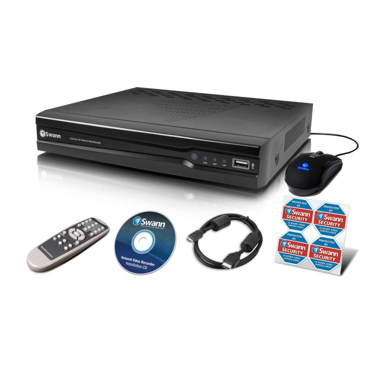 Swann 8 Channel 720p Network Video Recorder with 1TB Hard Drive