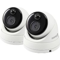 Swann 1080p HD Thermal & Heat Sensing Analogue Dome Camera White - 2 Pack