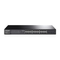 TP-Link T1600G-28PS 24-Port Gigabit Managed Smart POE Switch 4 SFP Slots VLAN