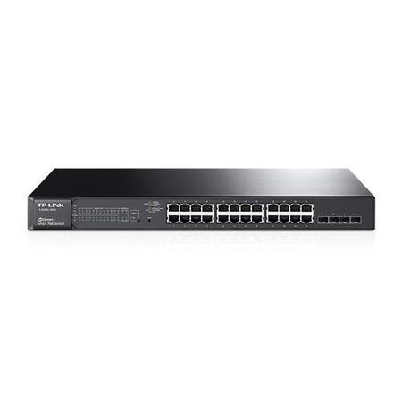 TP-Link T1600G-28PS 24-Port Gigabit Managed Smart POE Switch 4 SFP Slots VLAN