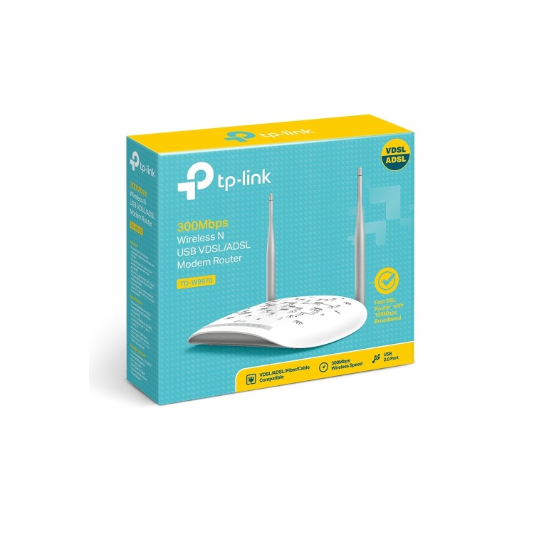 TP-Link 300Mbps USB - VDSL/ADSL - 4 Port Router