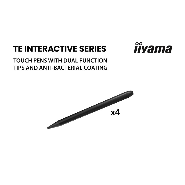 iiyana TE7512MIS 75" VA 4K UHD Large Format Interactive Display 