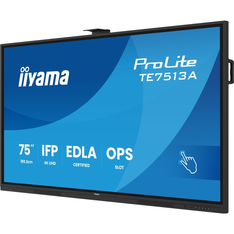 Iiyama ProLite TE7513A-B1AG 75" 4K Android Interactive Display
