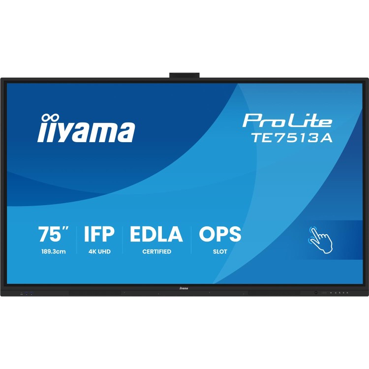 Iiyama ProLite TE7513A-B1AG 75" 4K Android Interactive Display