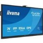 Iiyama ProLite TE7513A-B1AG 75" 4K Android Interactive Display