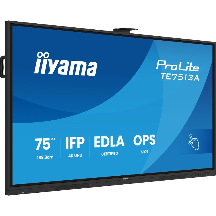 Iiyama ProLite TE7513A-B1AG 75" 4K Android Interactive Display
