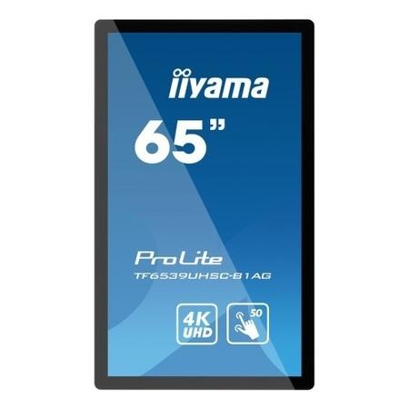 iiyama ProLite TF6539UHSC-B1AG 65" 4K UHD Touchscreen Large Format Display 