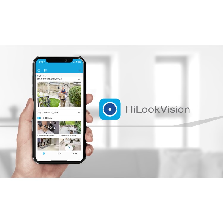 HikVision HiLook 4 Camera 4MP DVR CCTV System with 1TB HDD