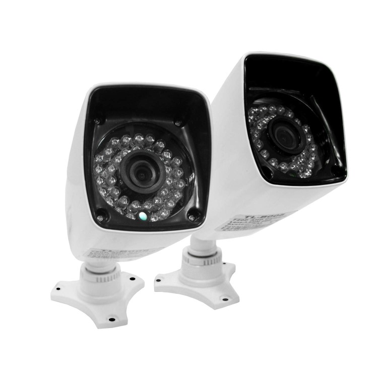 electriQ 8 Channel HD 720p Digital Video Recorder with 4 x 800TVL Bullet Cameras - Hard Drive required
