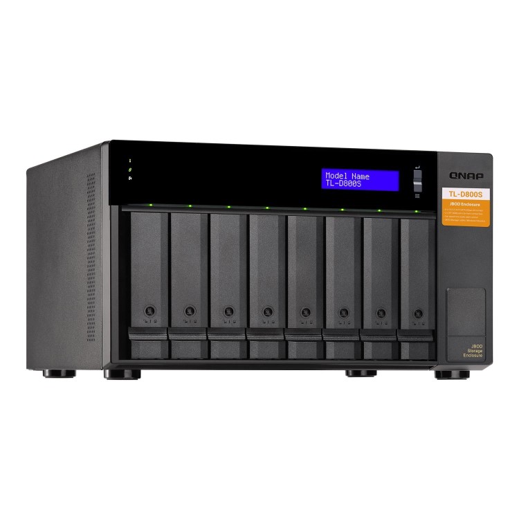 QNAP TL-D800S 8 Bay SATA Desktop NAS Expansion Enclosure