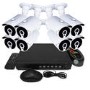 electriQ CCTV System - 8 Channel 1080p DVR with 8 x 720p Bullet Cameras & 2TB HDD