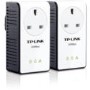 TP-Link AV200 Multi-Streaming Powerline Starter Kit with AC Pass Through - Twin Pack