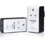 TP-Link AV200 Multi-Streaming Powerline Starter Kit with AC Pass Through - Twin Pack