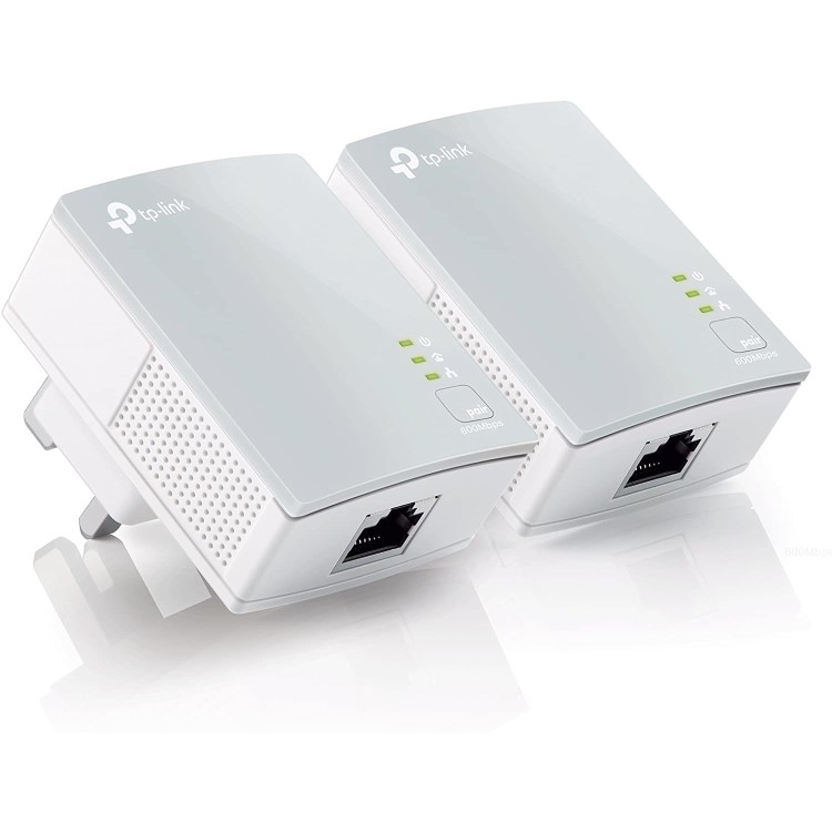 TP-Link TL-PA4010KIT AV500 10/100 Powerline Adapter Kit 1-Port
