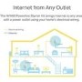 Refurbished TP-Link AV600 600Mbps 1 Port Powerline Adapter - 2 Pack