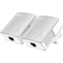 TL-PA4010KIT V1.2 TP-Link TL-PA4010KIT V1.2 AV500 10/100 Powerline Adapter Kit 1-Port
