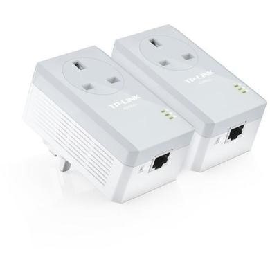 TP-LINK AV600 10/100 Powerline Adapter Kit AC Pass Through