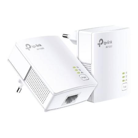 TP-Link TL-PA7017 KIT - Starter Kit - bridge - GigE HomePlug AV HPAV HomePlug AV HPAV 2.0 - wall-pluggable pack of 2