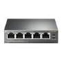TP-Link TL-SG1005P - Switch - unmanaged - 4 x 10/100/1000 PoE + 1 x 10/100/1000 - desktop - PoE 56 W