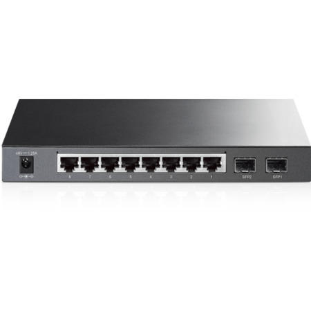 TP-Link JetStream 8-Port Gigabit Ethernet PoE L2 Rack-mountable Managed Switch