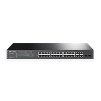 TP-Link JetStream TL-SL2428P PoE Rack-mountable Managed Network Switch TP-Link JetStream TL-SL2428P PoE Rack-mountable Managed Network Switch