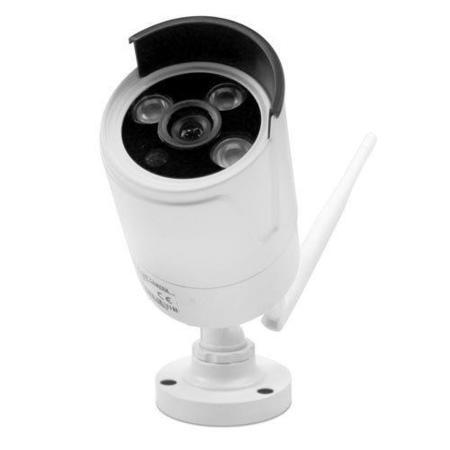 electriQ 4 Channel HD 1080p Network Video Recorder with 4 x 720p Bullet Wi-Fi Cameras - Hard Drive required