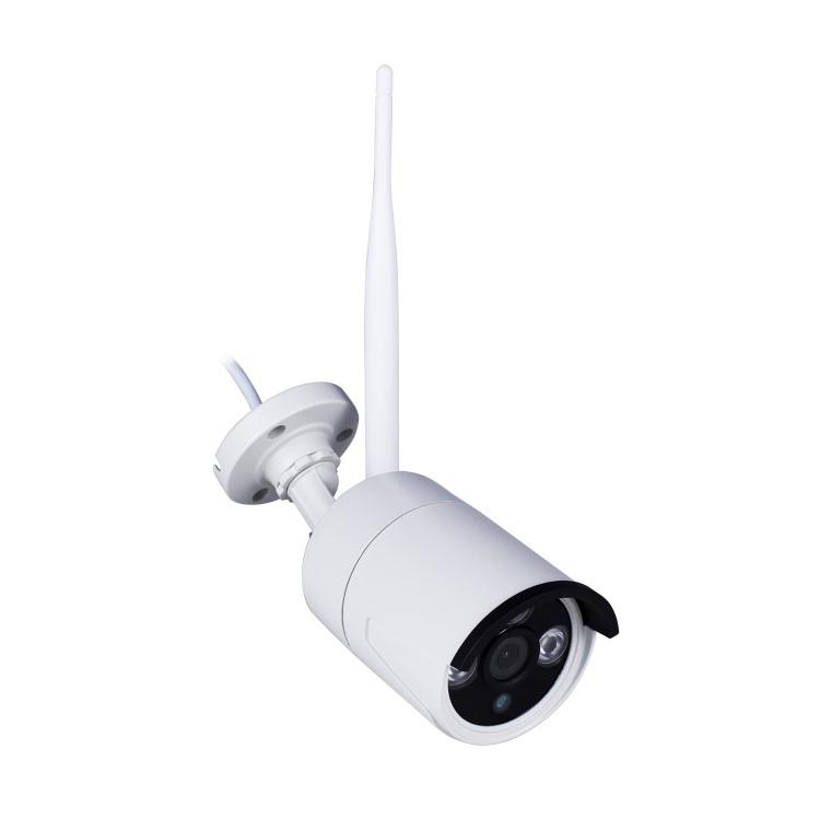 electriQ Wireless CCTV System - 4 Channel 1080p with 4 x Bullet Cameras - Hard Drive Required