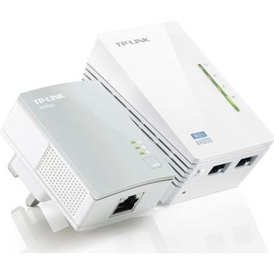 TP-Link AV500 600 Mbps 2 Port Powerline Adapter - 2 Pack