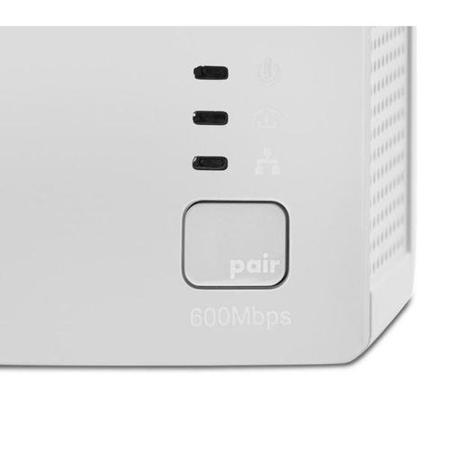 TP-Link AV500 600 Mbps 2 Port Powerline Adapter - 2 Pack