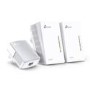 TP-LINK TL-WPA4220T KIT 300Mbps AV600 Wireless N Powerline Adapter Triple Kit
