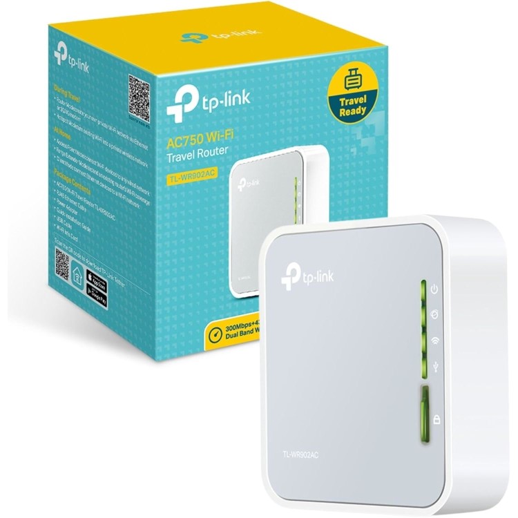 TP-Link TL-WR902AC - Wireless router - 802.11a/b/g/n/ac - Dual Band
